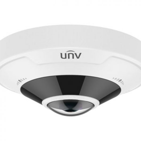 UNIVIEW 4K Ultra HD Vandal-resistant Fisheye Fixed Dome Camera